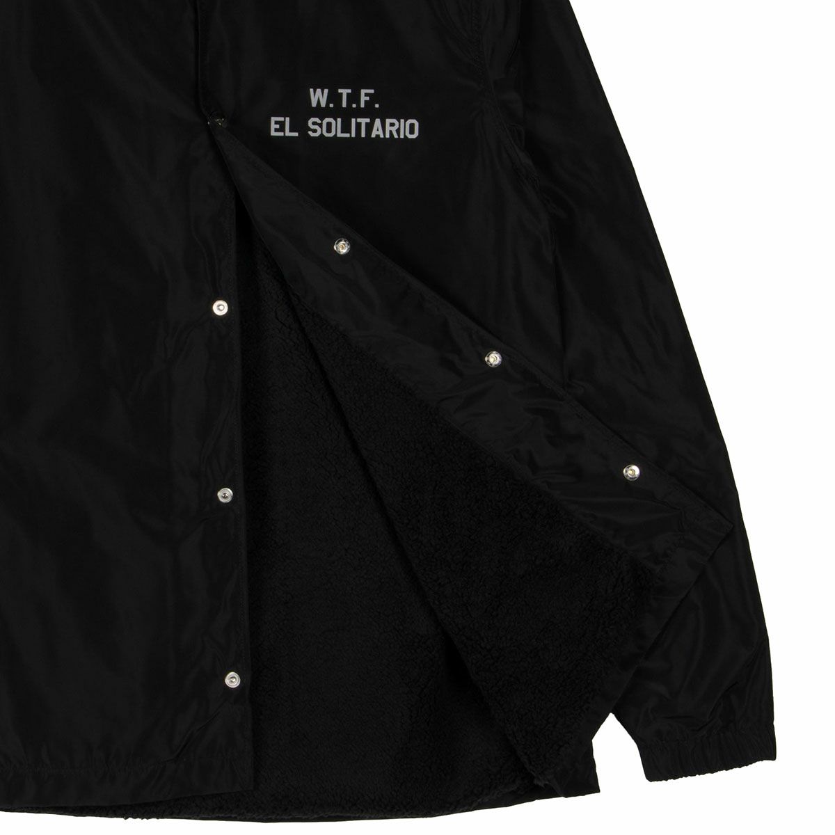 El Solitario｜ロボ シェルパ ジャケット｜ファブリック｜ブラック