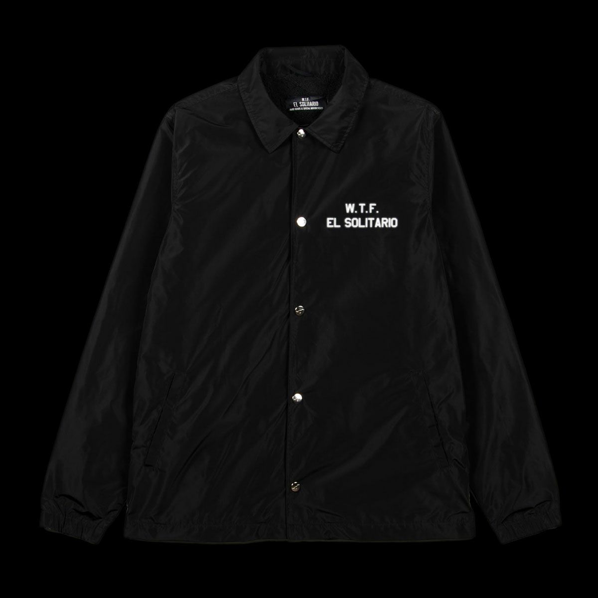 El Solitario｜ロボ シェルパ ジャケット｜ファブリック｜ブラック