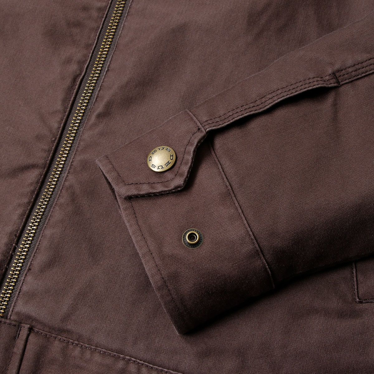 Deus Ex Machina｜スーパー スティシャス ジャケット｜ファブリック｜チョコブラウン