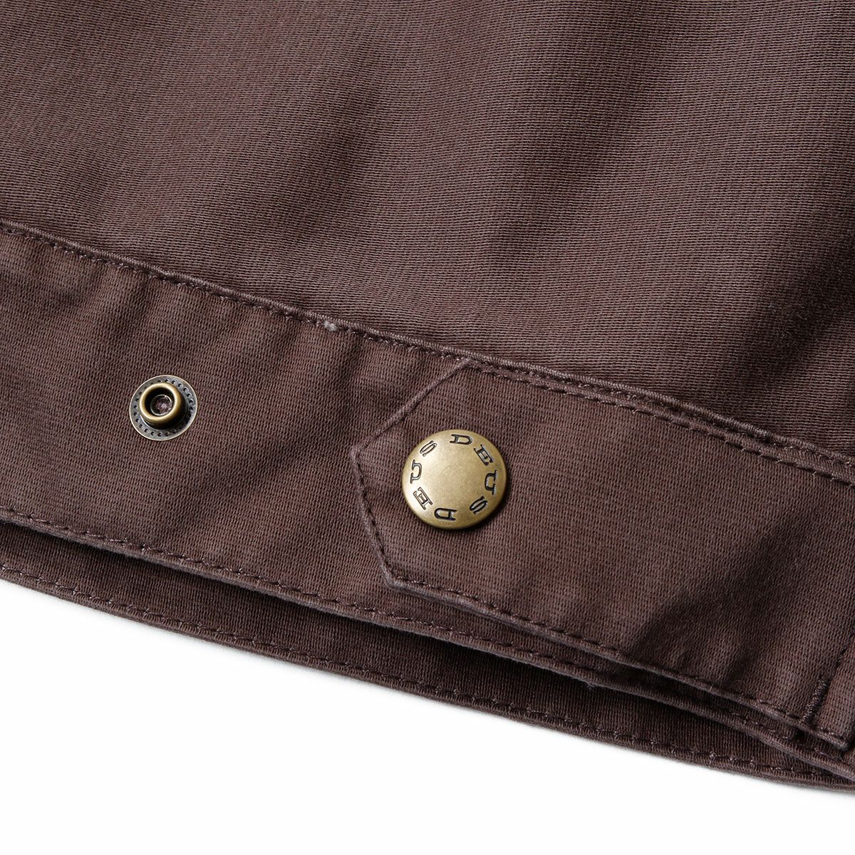 Deus Ex Machina｜スーパー スティシャス ジャケット｜ファブリック｜チョコブラウン