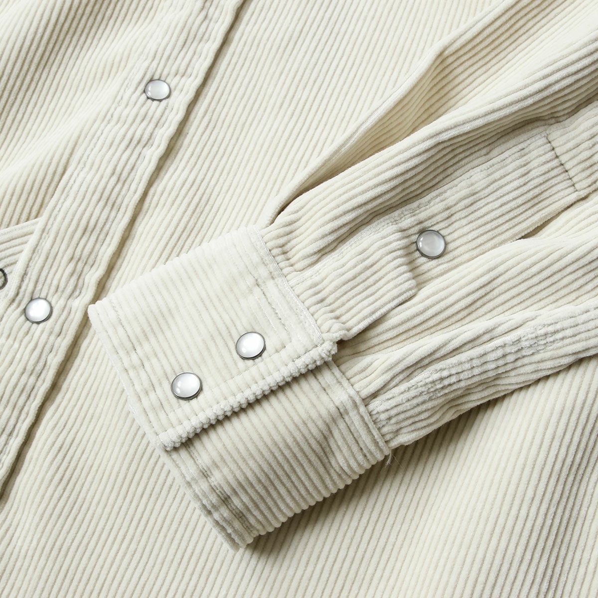 Deus Ex Machina｜ウエスタン コード シャツ｜ダーティーホワイト