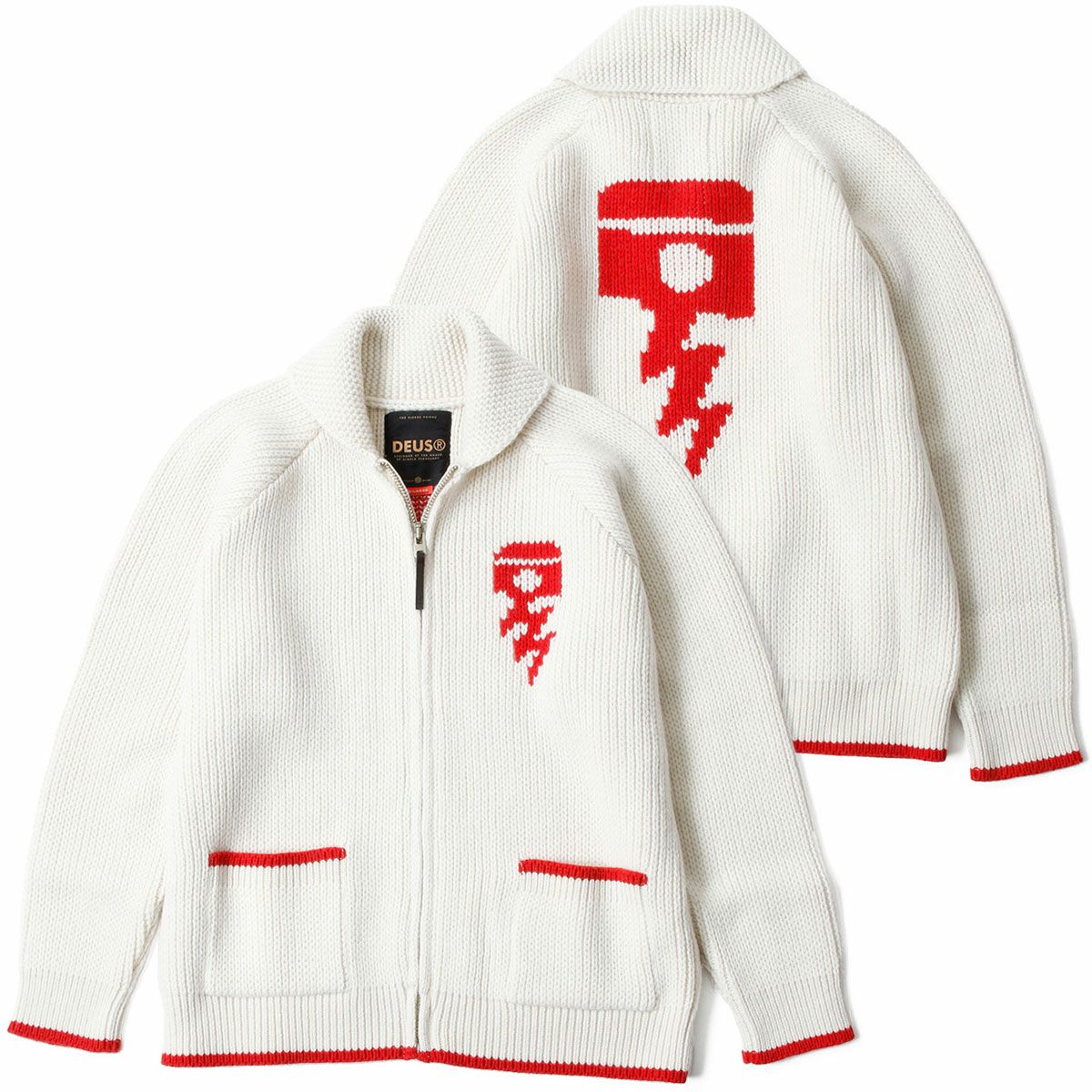 Deus Ex Machina｜ピストン ショール カーディガン｜ニット