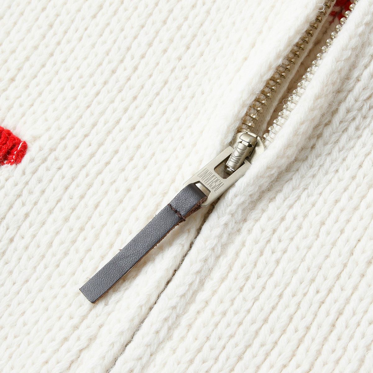 Deus Ex Machina｜ピストン ショール カーディガン｜ニット｜ダーティーホワイト