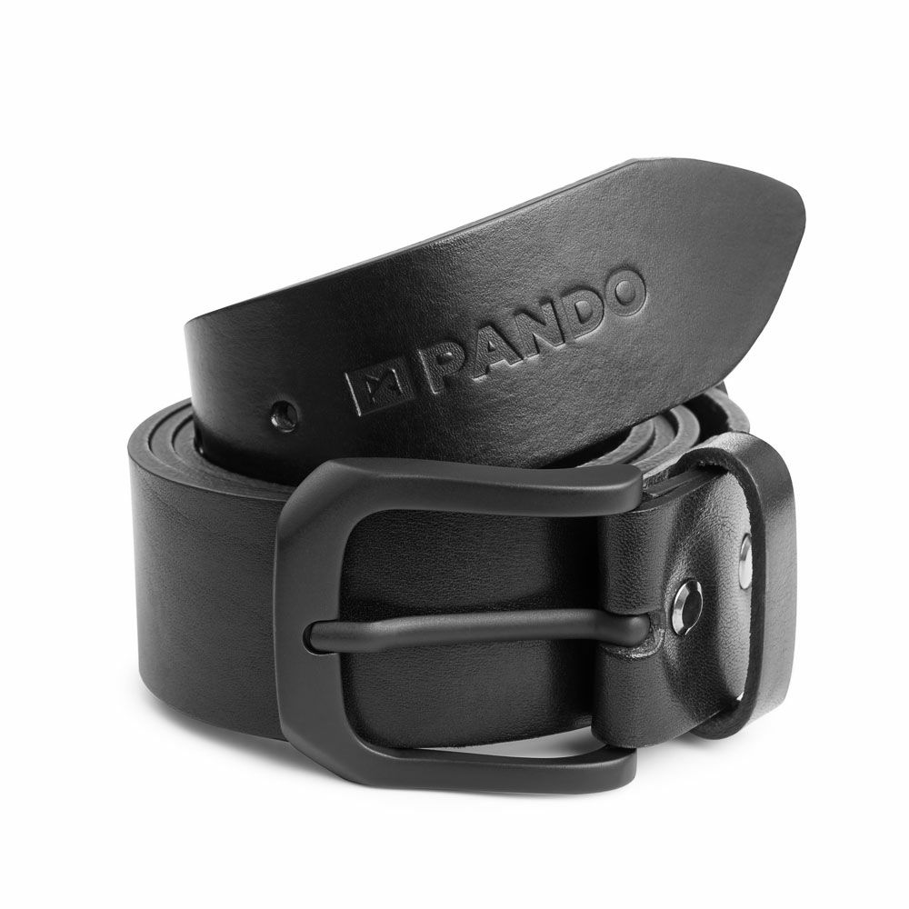PANDO MOTO｜ヒモ 03 - フルグレイン レザー ベルト｜