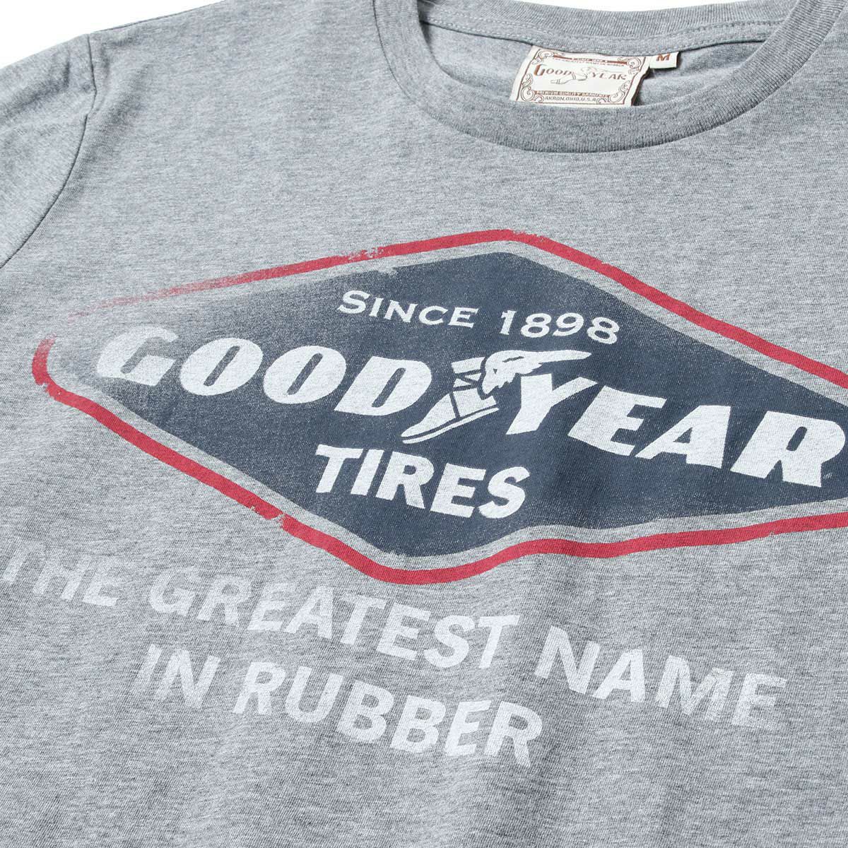 GOOD YEAR｜グッドイヤー Los Altos Tシャツ｜グレー