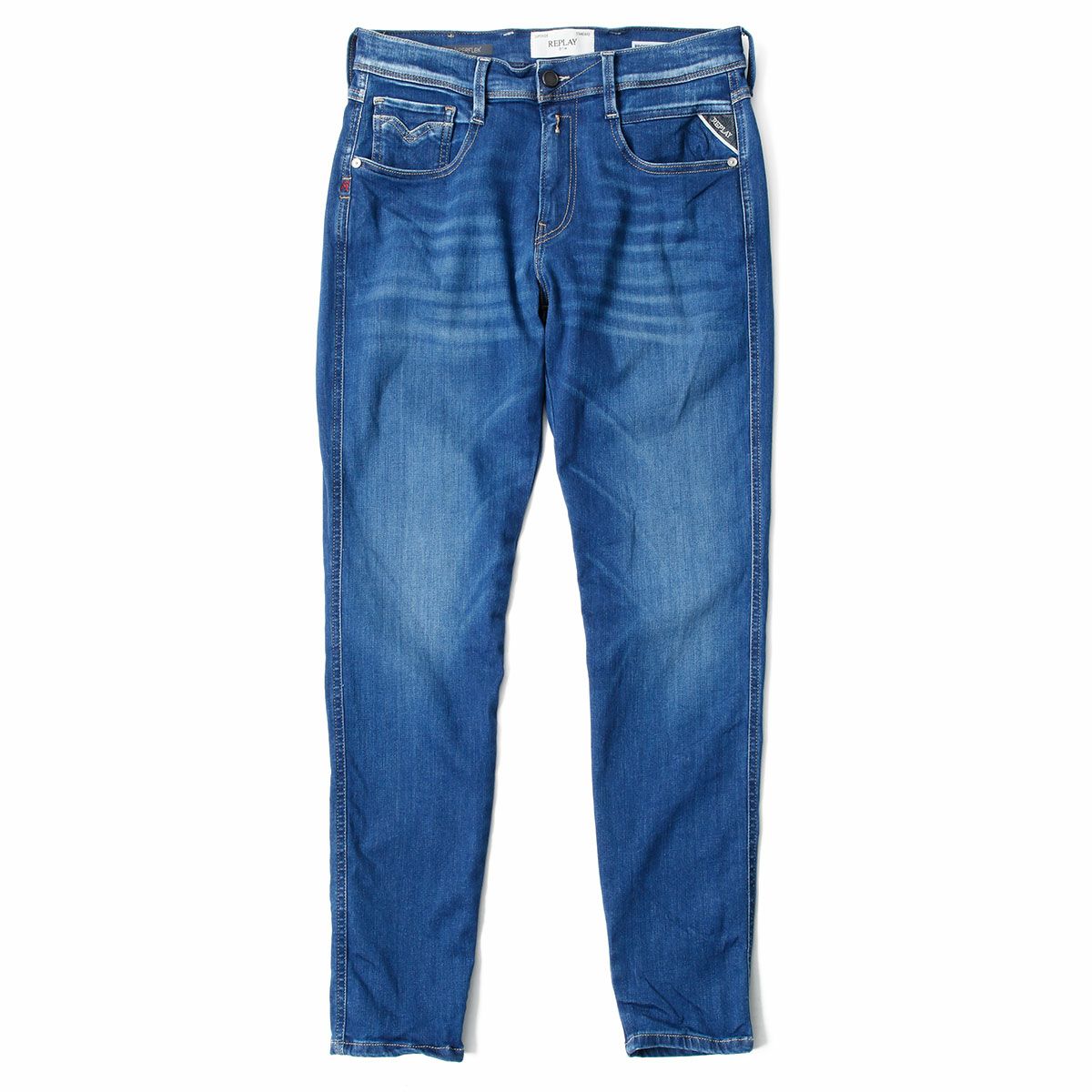 Replay｜ブローニー スーパースリム インディゴ デニム｜