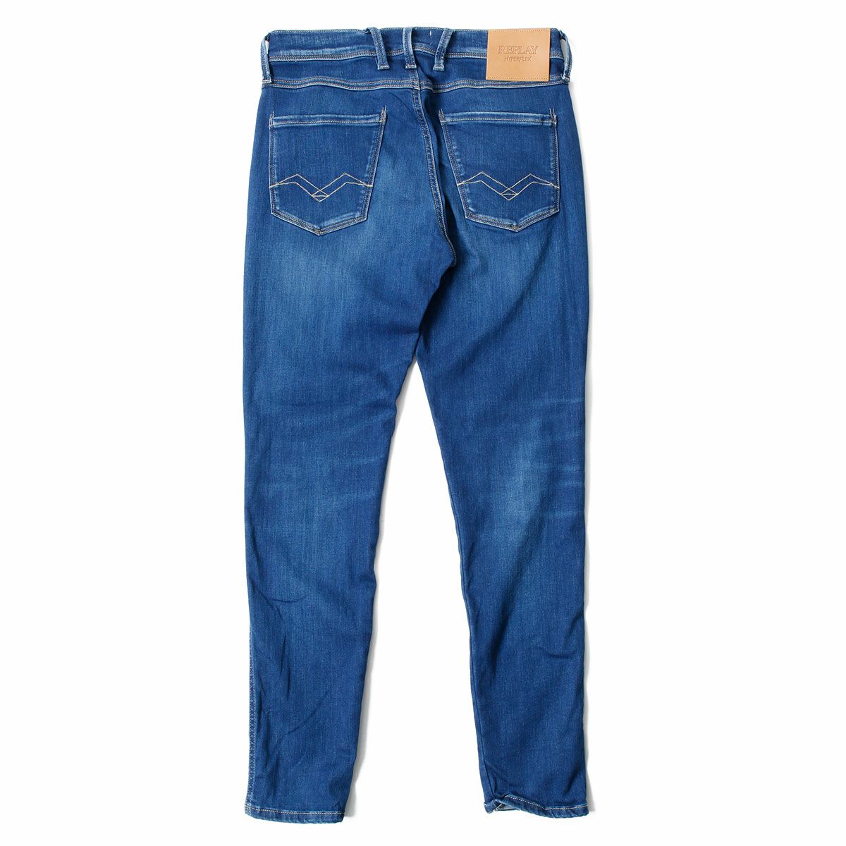 Replay｜ブローニー スーパースリム インディゴ デニム｜ミディアムブルー