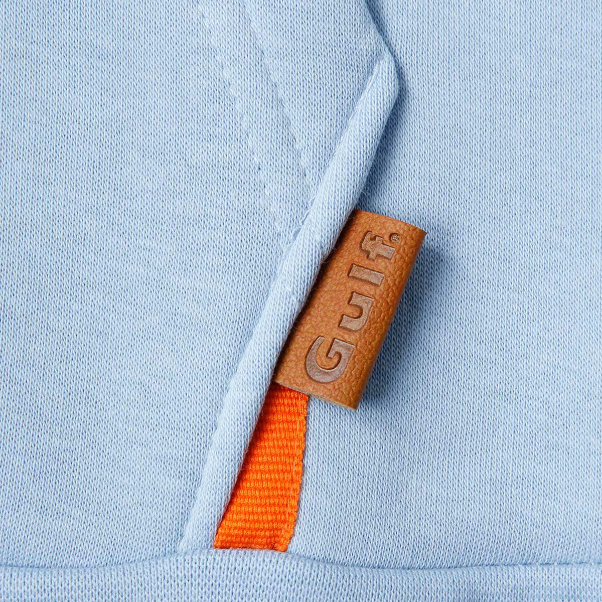 GULF｜ガルフ タイムレス ヒストリー ジップ フーディー｜ライトブルー