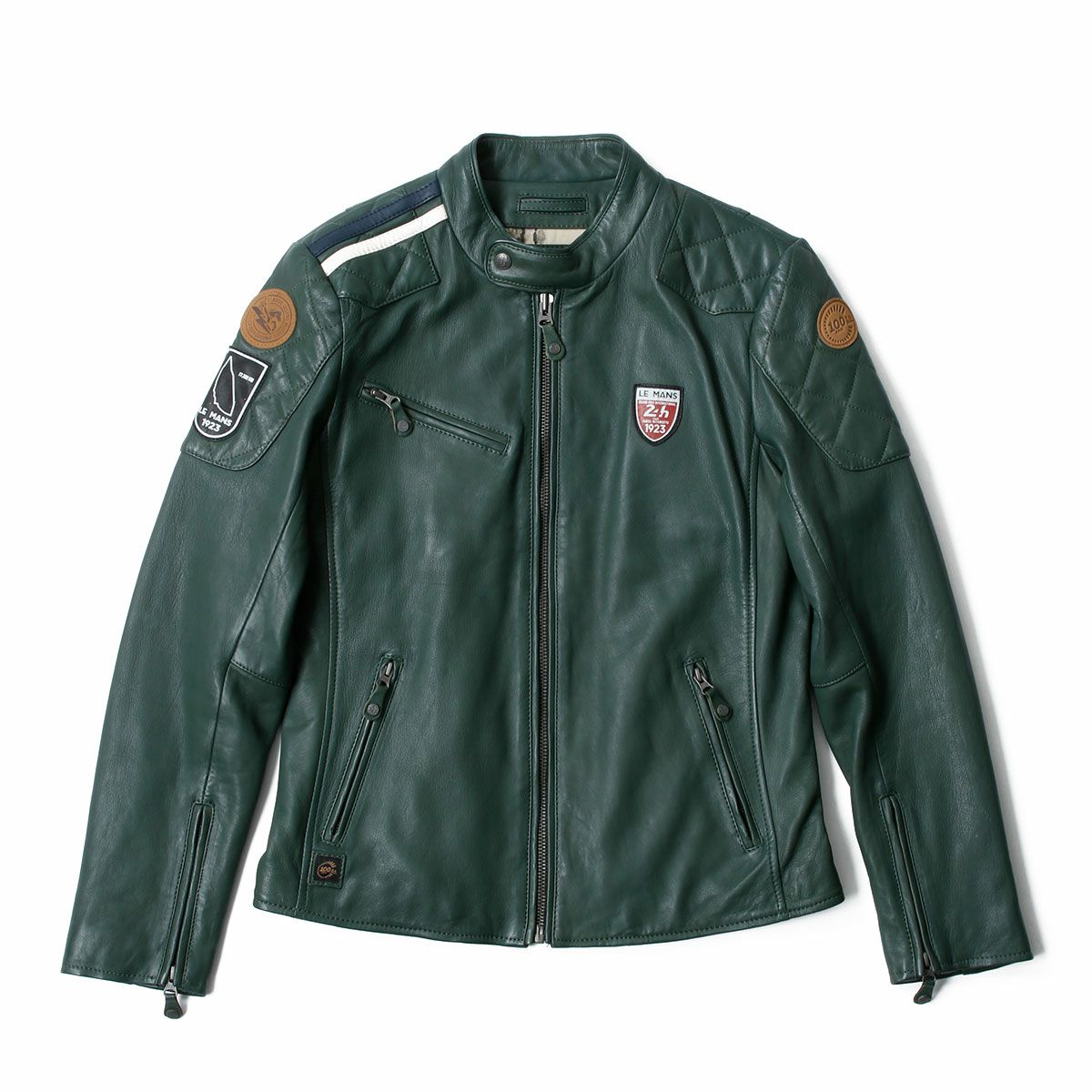 CLASSIC LEGEND MOTORS｜ル・マン 24時間レース 1923 Duff レザー ジャケット｜アウター｜グリーン