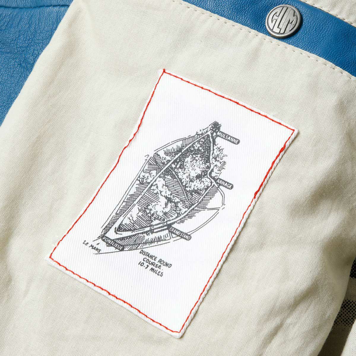 CLASSIC LEGEND MOTORS｜ル・マン 24時間レース 1923 Duff レザー ジャケット｜アウター｜オーシャンブルー