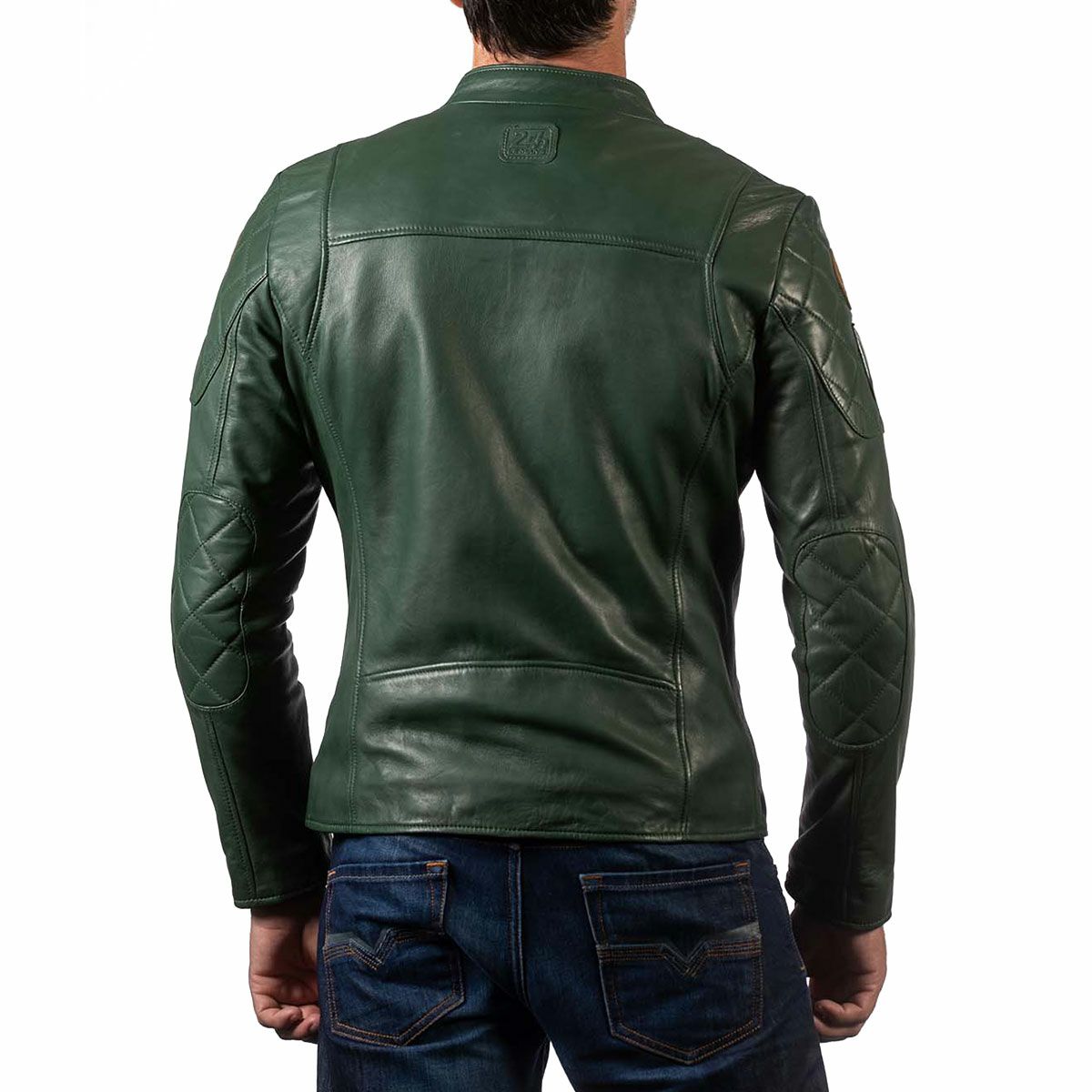 CLASSIC LEGEND MOTORS｜ル・マン 24時間レース 1923 Duff レザー ジャケット｜アウター｜グリーン