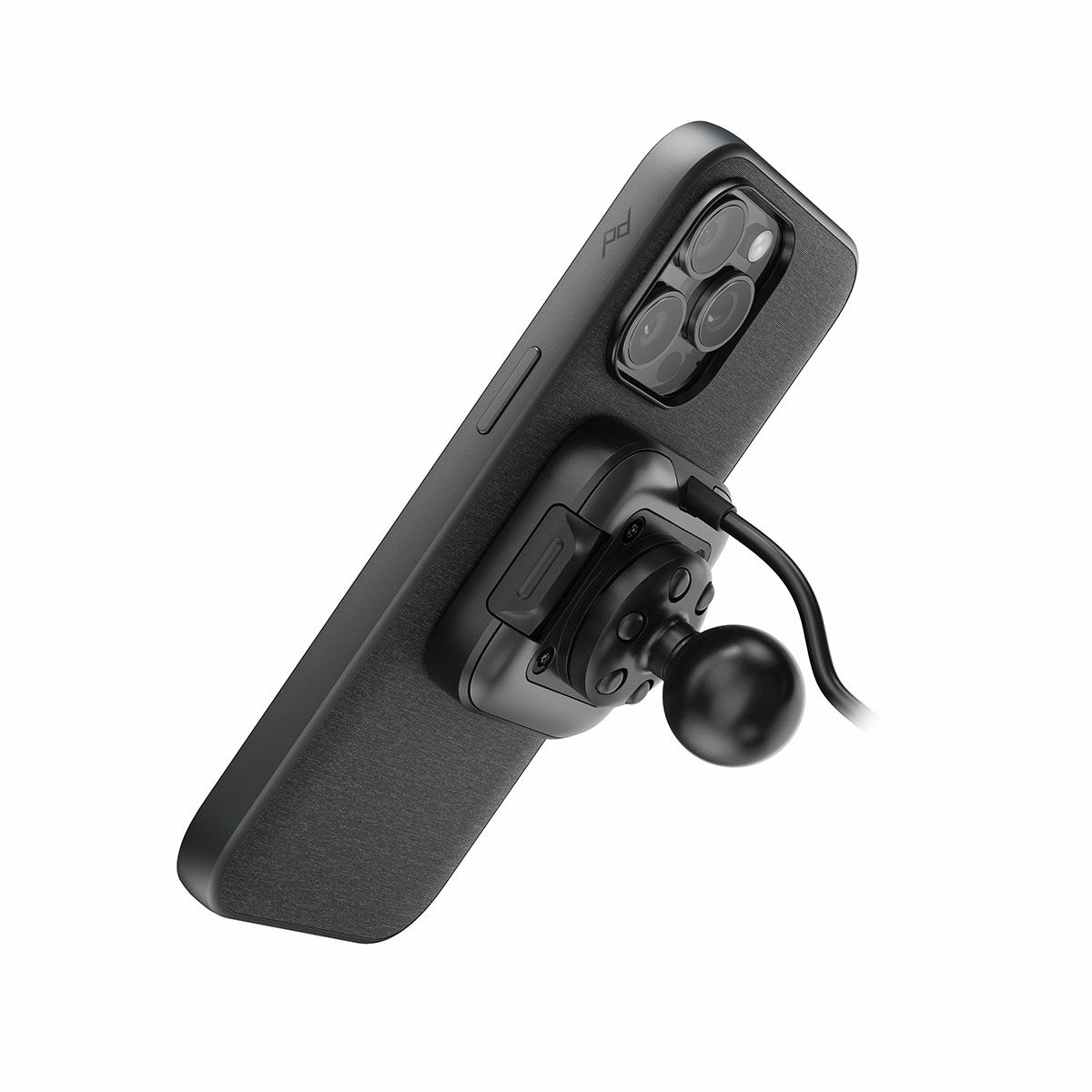 Peak Design｜ワイヤレス チャージング モーターサイクル マウント 1インチ ボール アダプター｜その他雑貨｜ブラック