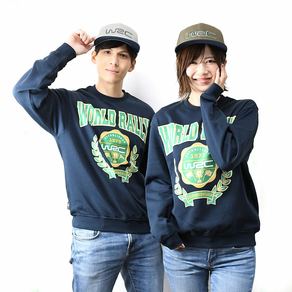 WRC｜WRCフラットキャップ｜帽子｜アイス｜モデル着用