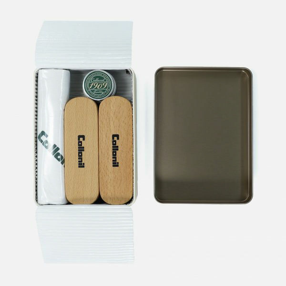 Collonil｜1909レザーケアセットレトロ缶｜レザーケア