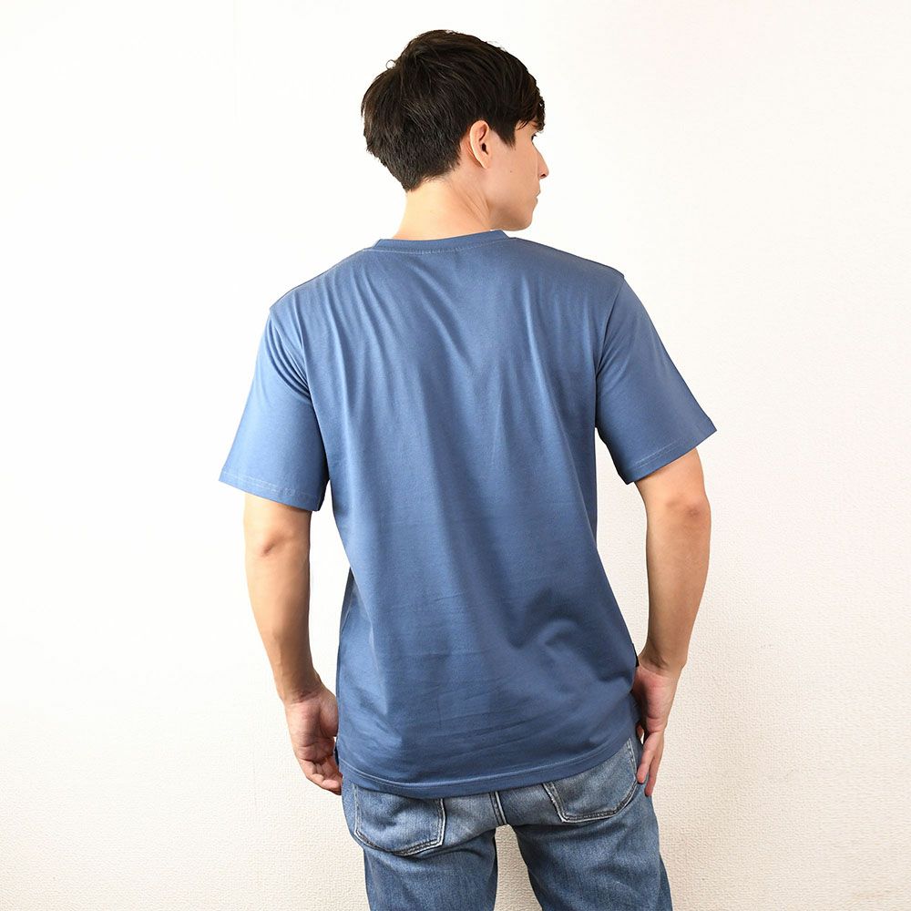 WRC｜WRCTシャツ クラシック｜ネイビー｜モデル着用