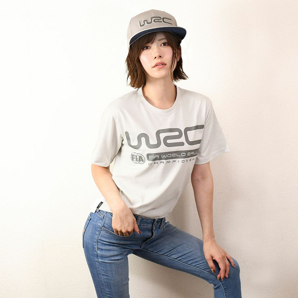 WRC｜WRCTシャツ クラシック｜アイス｜モデル着用