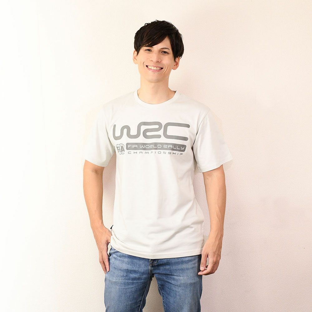 WRC｜WRCTシャツ クラシック｜アイス｜モデル着用