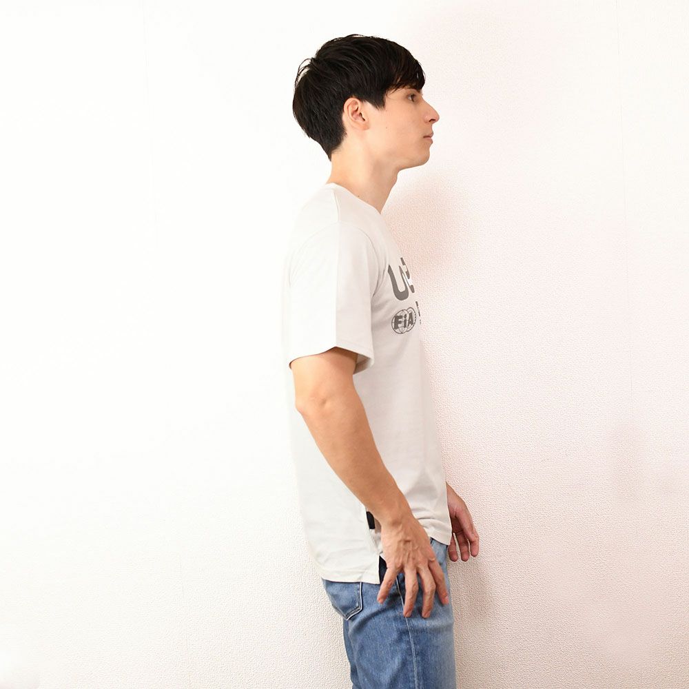 WRC｜WRCTシャツ クラシック｜アイス｜モデル着用