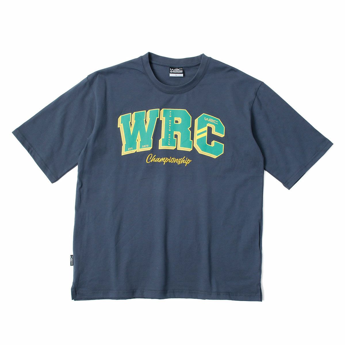 WRC｜WRCTシャツ カレッジ｜ネイビー
