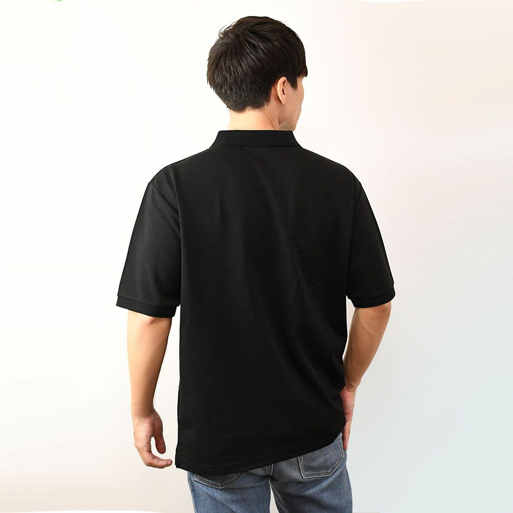 WRC｜WRCポロシャツ｜ブラック｜モデル着用