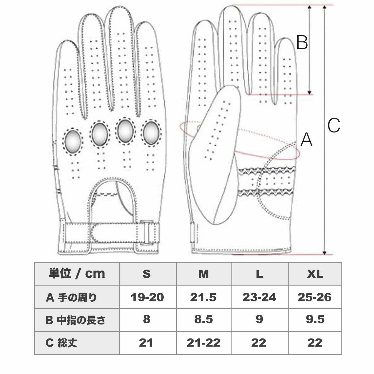 パーフォレーテッド レザー ドライビング グローブ | モトーリモーダ
