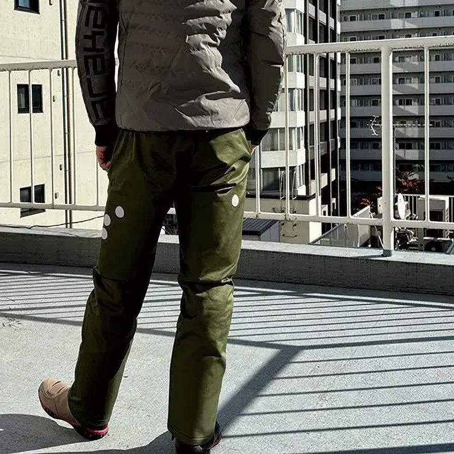 SHINICHIRO ARAKAWA｜SA ウィンター パンツ｜その他パンツ｜カーキ｜モデル着用