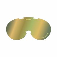 EtheN｜スクランブラー用ゴールドミラーレンズ｜ゴーグル