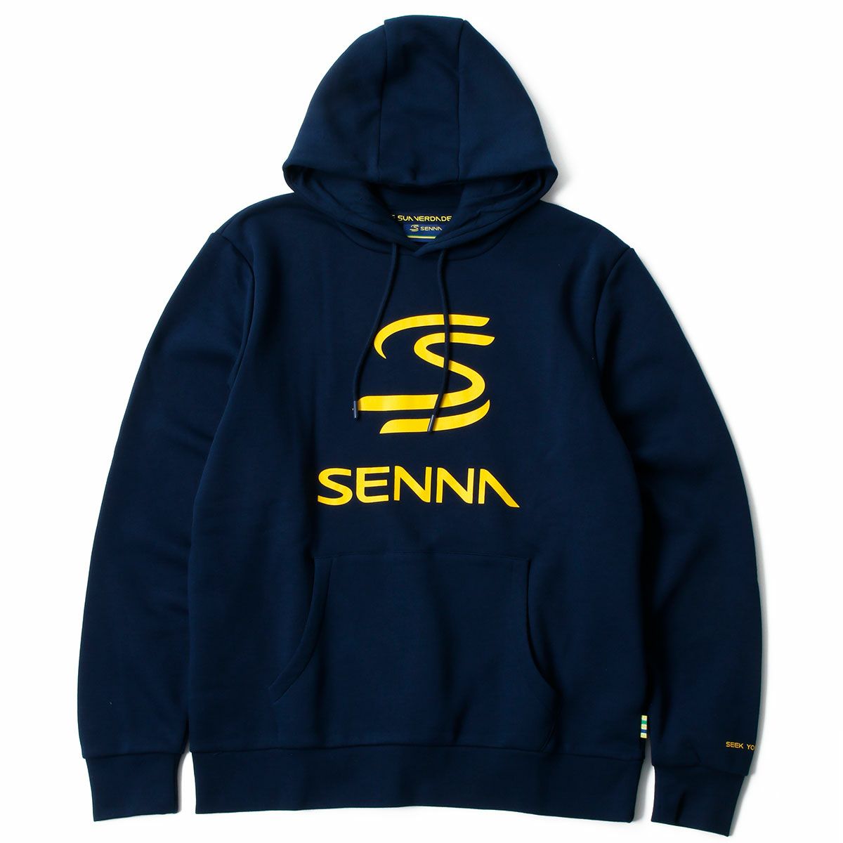 AyrtonSenna｜アイルトン・セナ ロゴ フーディー｜