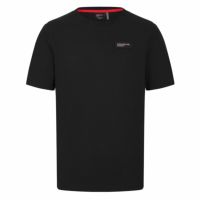 PORSCHE｜ポルシェ モータースポーツ FW ロゴ Tシャツ｜ブラック