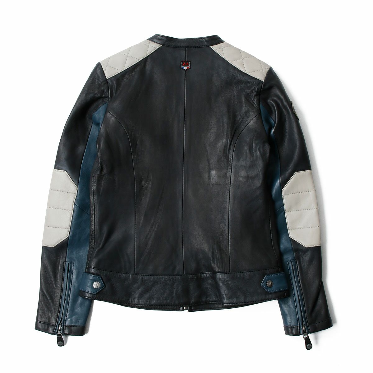 CLASSIC LEGEND MOTORS｜ル・マン 24時間レース STACIE レディース レザー ジャケット｜アウター｜ロイヤルブルー