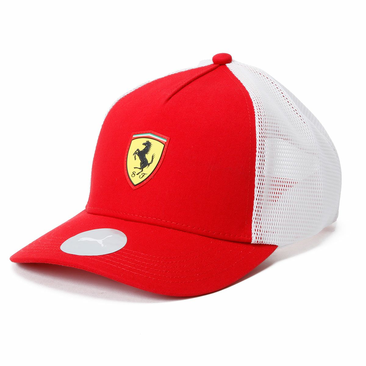 フェラーリ オフィシャル キャップ① Ferrari 90s オフィシャル 公式 Ferrari フェラーリ キャップ 赤 - メルカリ