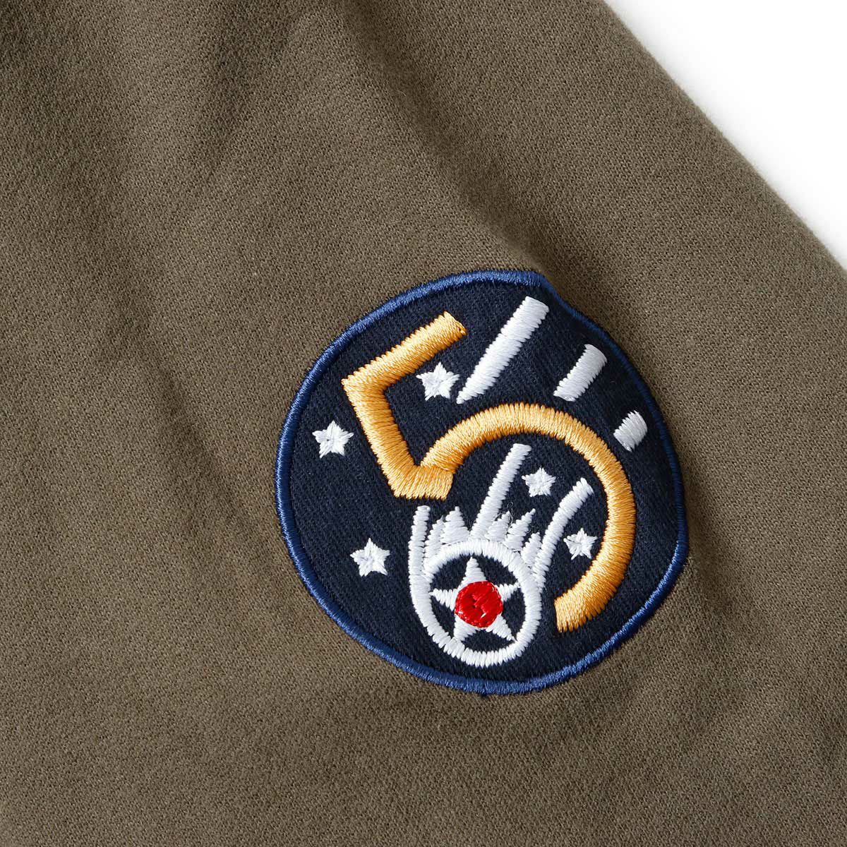 BARNSTORMER｜B-25C-1 ”Dirty Dora” serial n°41-112971 フーディー｜カーキ