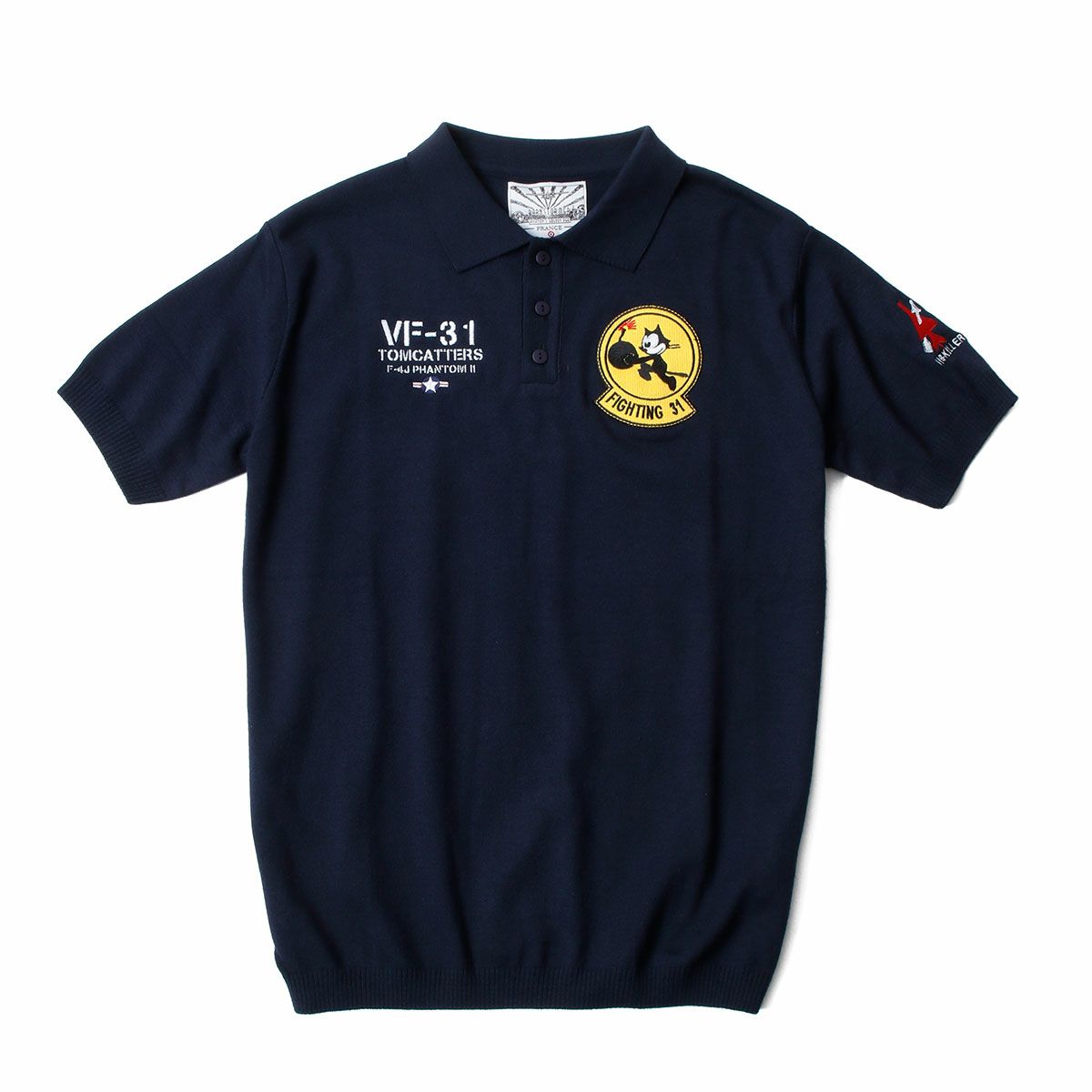 BARNSTORMER｜VF-31 Felix ポロシャツ｜