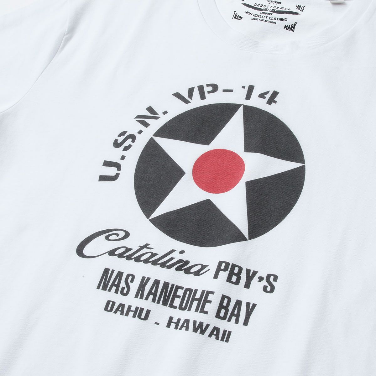 BARNSTORMER｜CATALINA PBY’S Tシャツ｜ホワイト