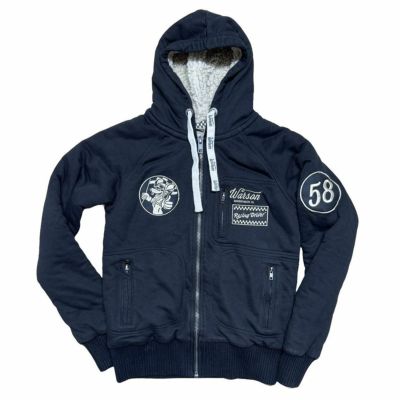 Warson Motors｜レーシング ドライバー ダブルド フーディー レディ｜