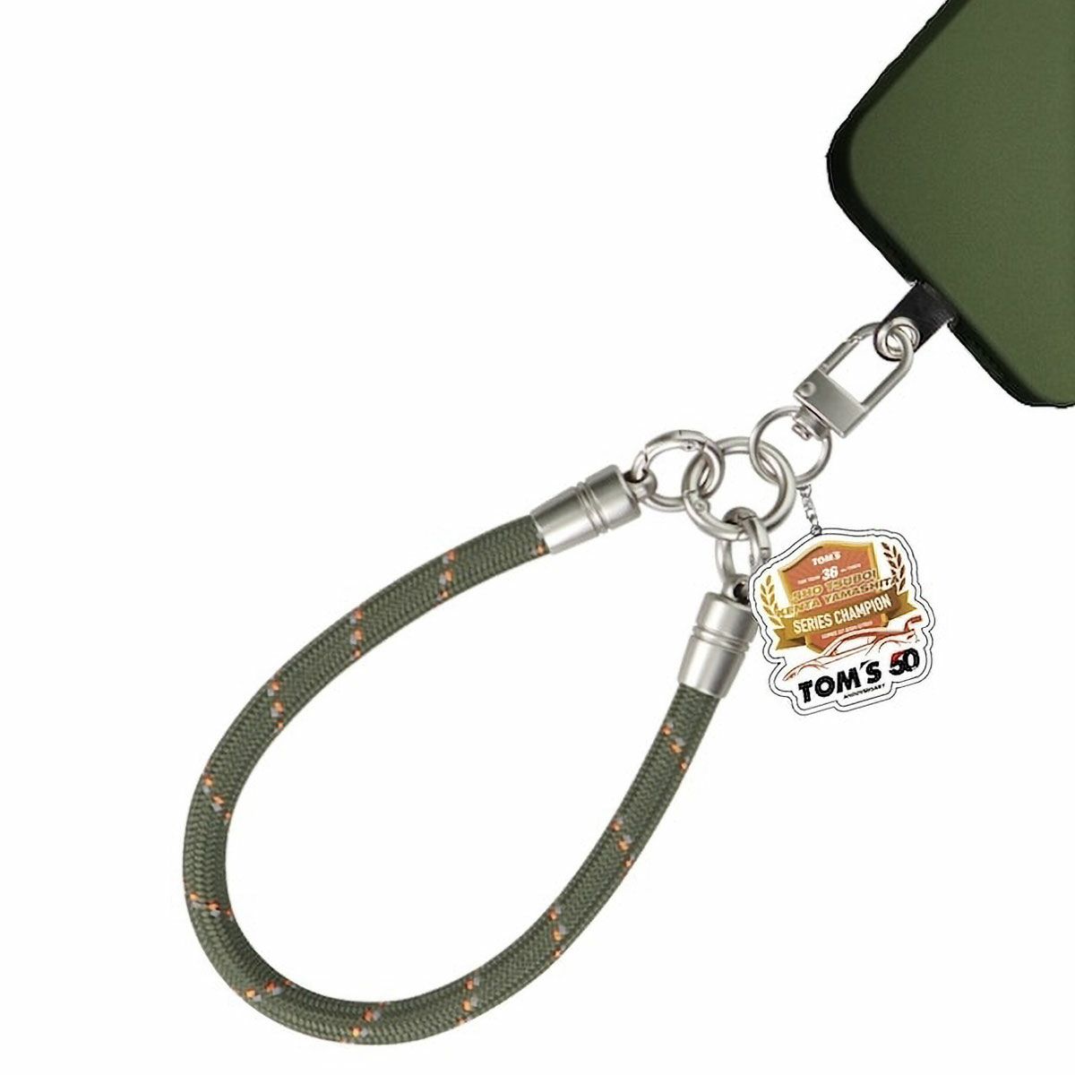 TOM’S｜【2024GT】チャンピオン記念ハンドストラップ｜キーホルダー