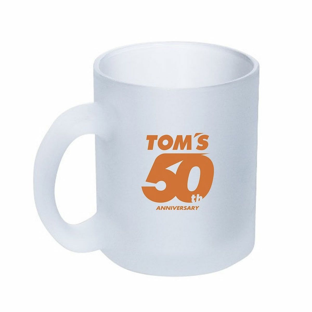 TOM’S｜【2024GT】チャンピオン記念フロストマグカップ｜その他雑貨｜ホワイト×オレンジ