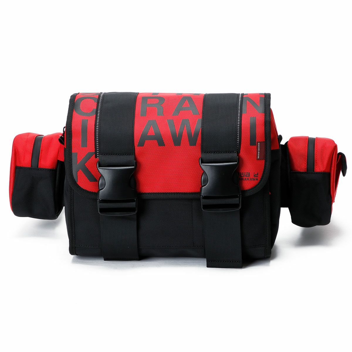 SHINICHIRO ARAKAWA｜ワンデイ ツーリング バッグ + P｜ウエストバッグ｜レッド