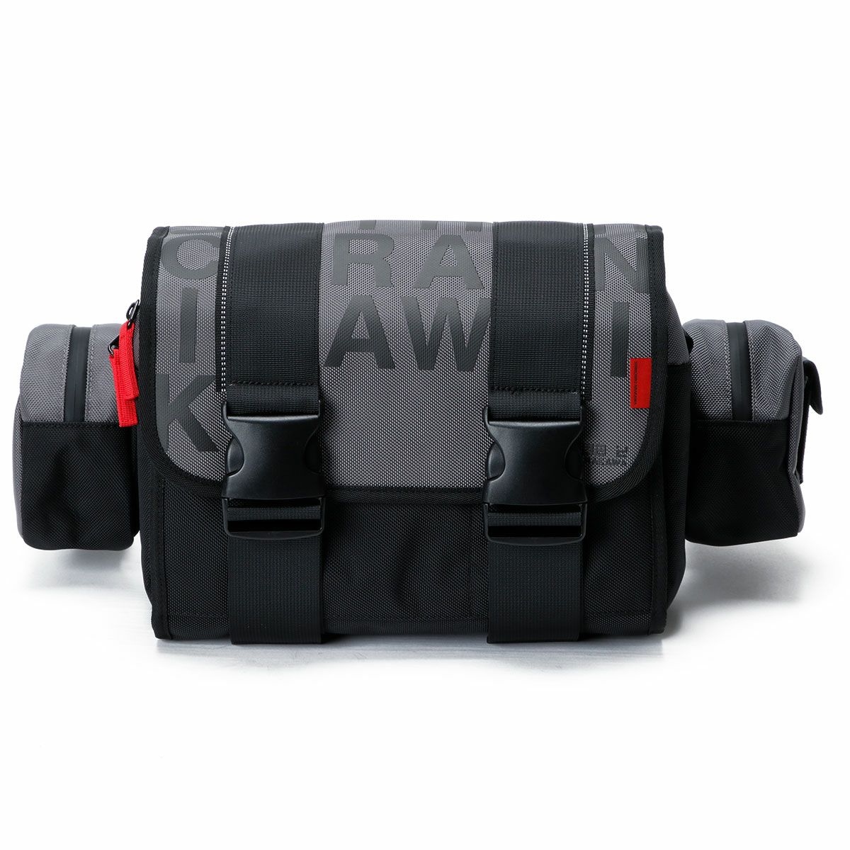 SHINICHIRO ARAKAWA｜ワンデイ ツーリング バッグ + P｜ウエストバッグ｜グレー