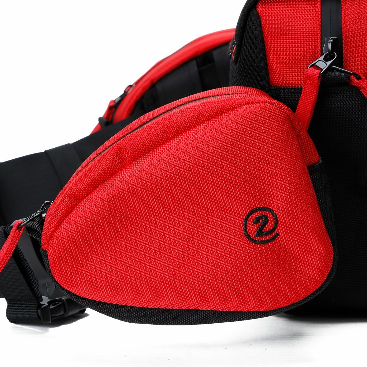 SHINICHIRO ARAKAWA｜ワンデイ ツーリング バッグ + P｜ウエストバッグ｜レッド