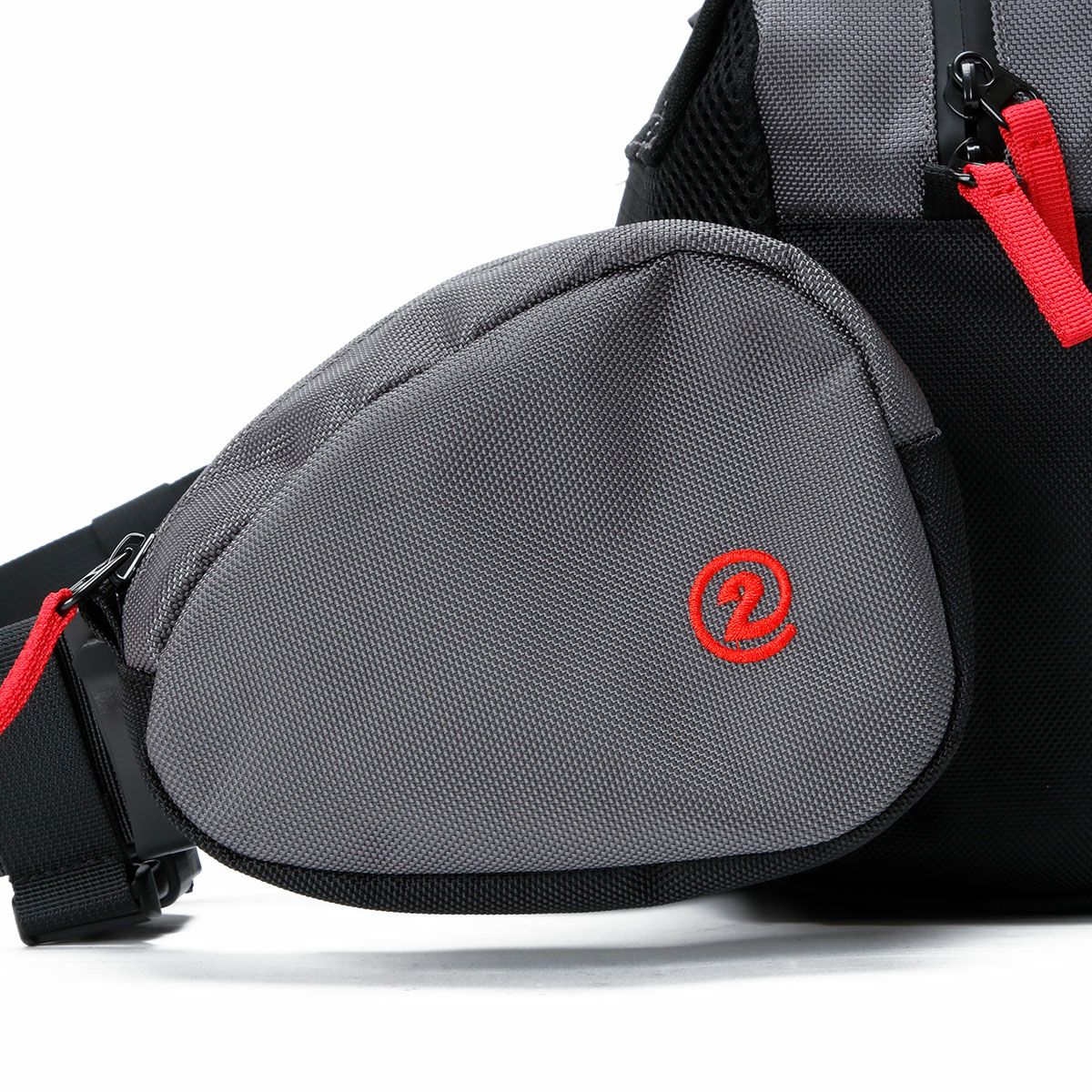 SHINICHIRO ARAKAWA｜ワンデイ ツーリング バッグ + P｜ウエストバッグ｜グレー