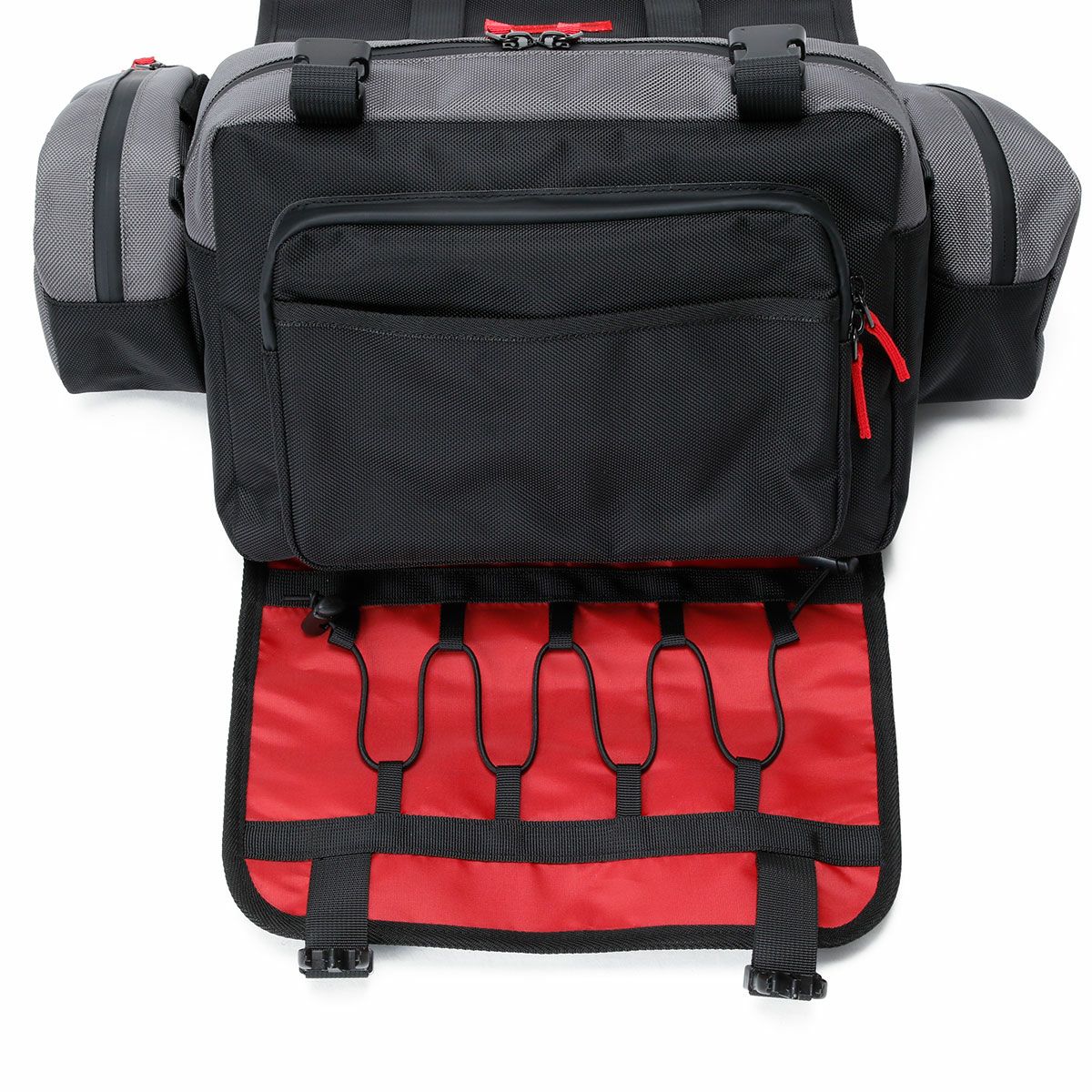 SHINICHIRO ARAKAWA｜ワンデイ ツーリング バッグ + P｜ウエストバッグ｜グレー