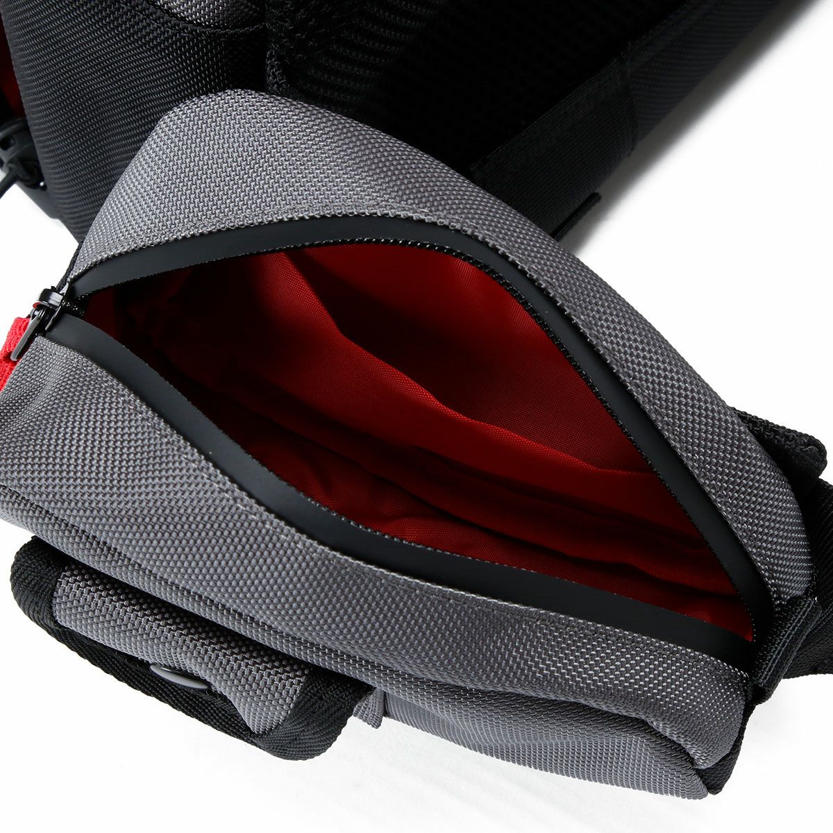 SHINICHIRO ARAKAWA｜ワンデイ ツーリング バッグ + P｜ウエストバッグ｜グレー