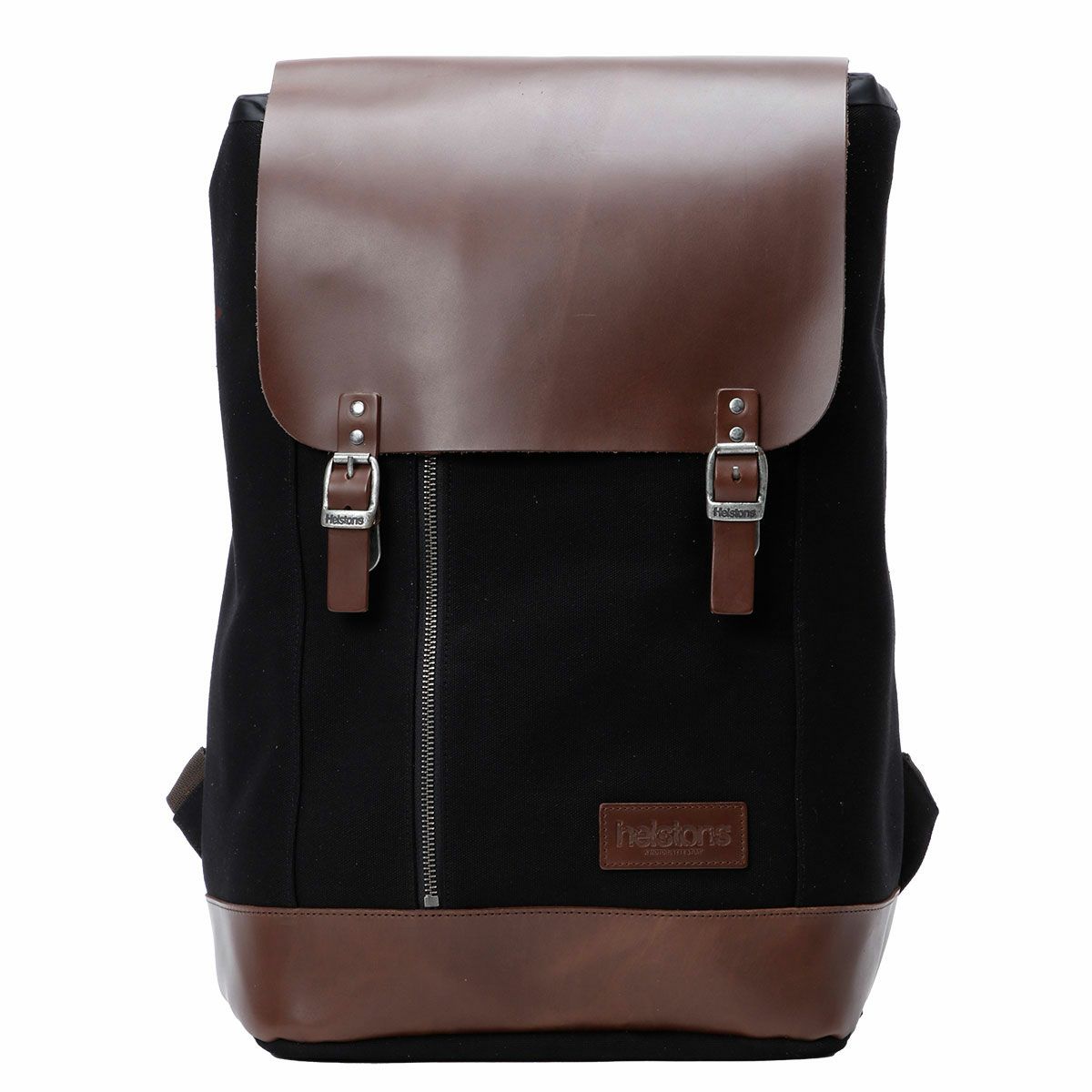 helstons｜バックパック｜ブラック×ブラウン