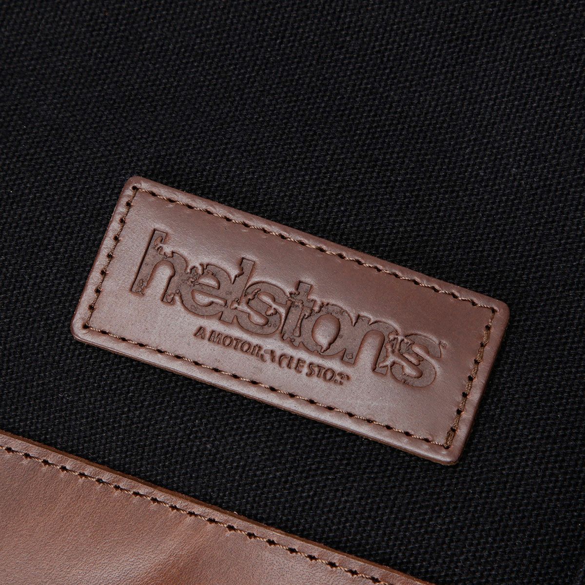 helstons｜バックパック｜ブラック×ブラウン