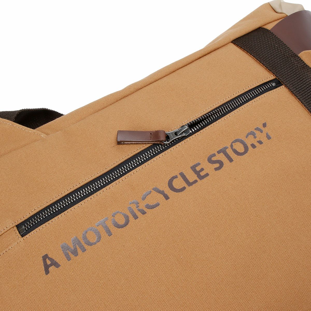 helstons｜バックパック｜ベージュ×ブラウン