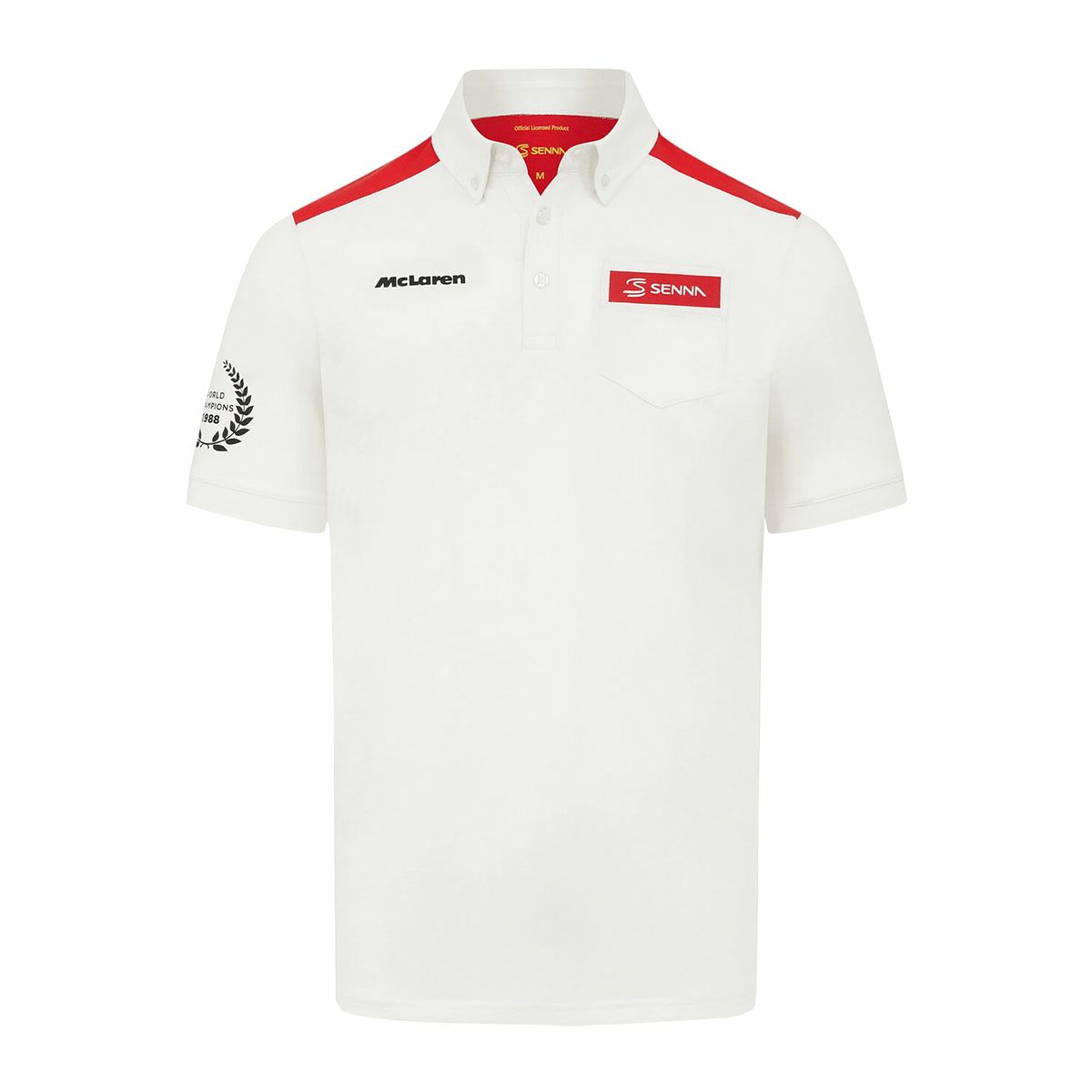 AyrtonSenna｜アイルトン・セナ x マクラーレン F1 チーム ブラジルGP ポロ｜ポロシャツ