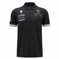 Lamborghini｜ランボルギーニ SC63 ハイパーカー チーム レプリカ ポロ｜ポロシャツ｜ブラック