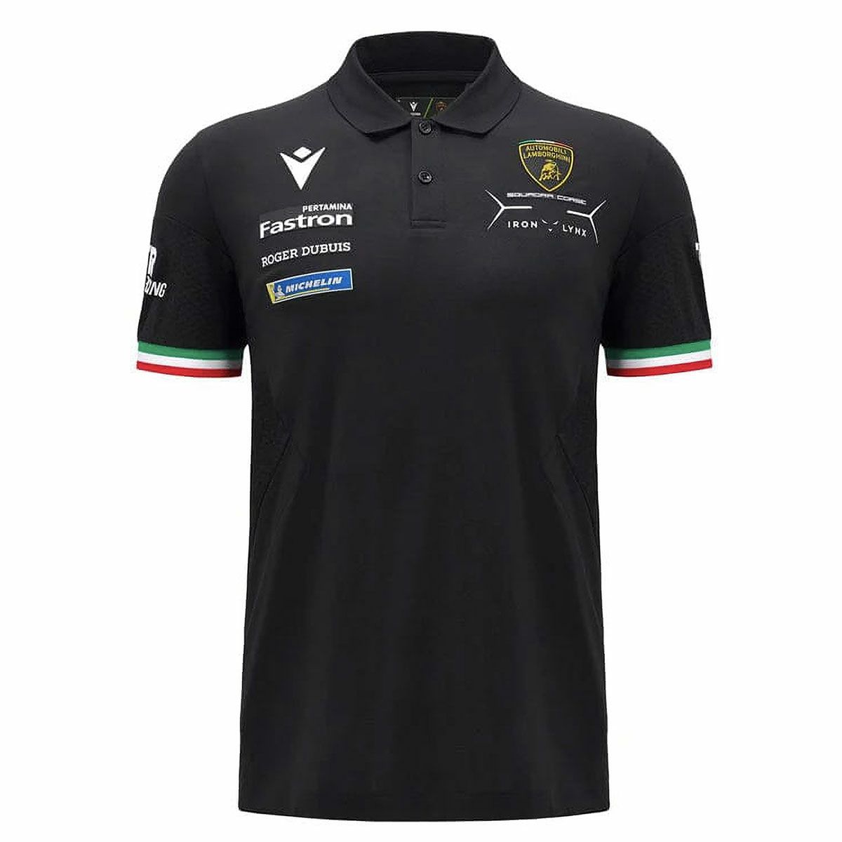 Lamborghini｜ランボルギーニ SC63 ハイパーカー チーム レプリカ ポロ｜ポロシャツ｜ブラック