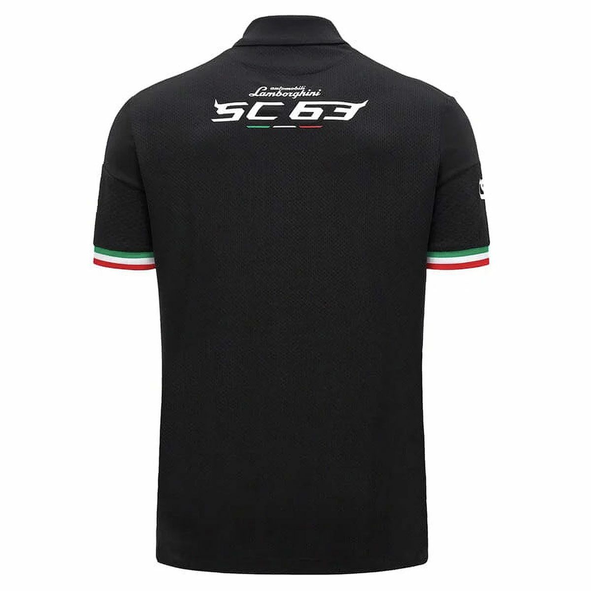 Lamborghini｜ランボルギーニ SC63 ハイパーカー チーム レプリカ ポロ｜ポロシャツ｜ブラック